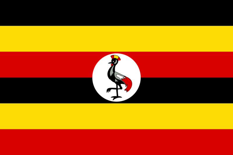 File:Bandiera Ugandese.png